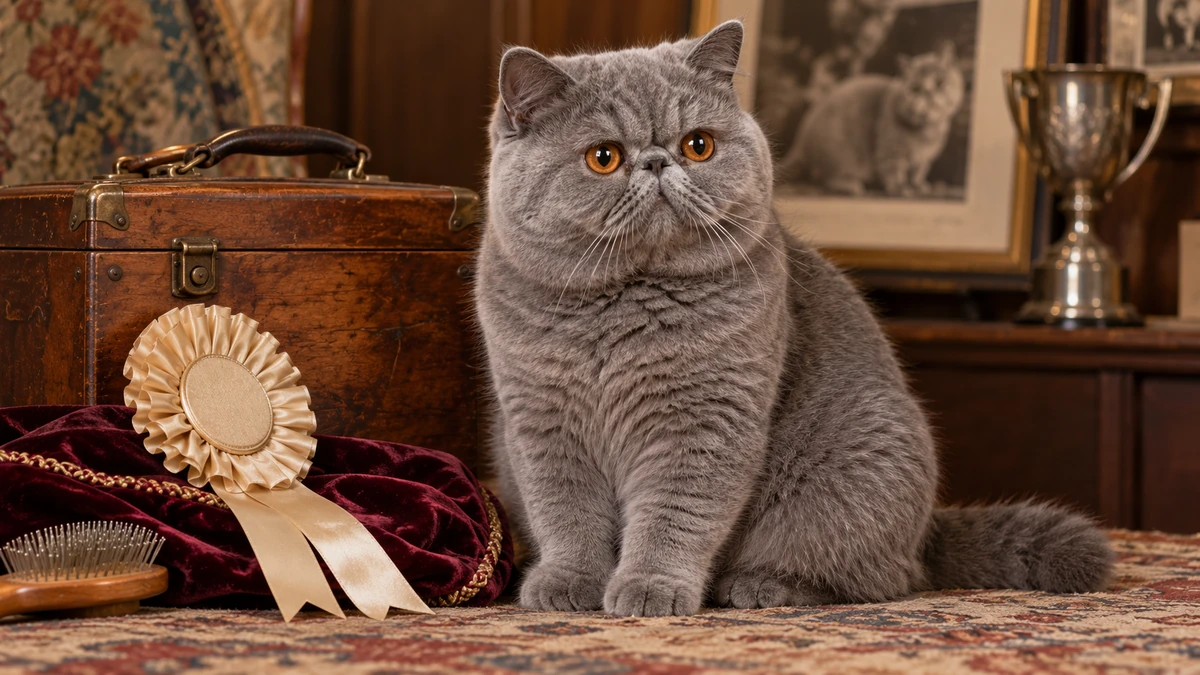 Exotic Shorthair kedi — ırkın tarihi ve kökeni
