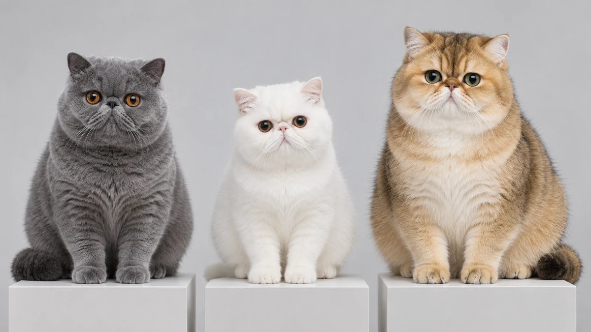Exotic Shorthair fiyat — boy ve varyete karşılaştırması